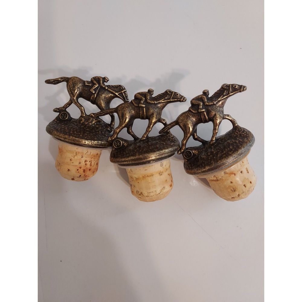BLANTON'S LOT LETTER N SINGLE BARREL BOURBON KENTUCKY WHISKEY CORK STOPPER HORSE